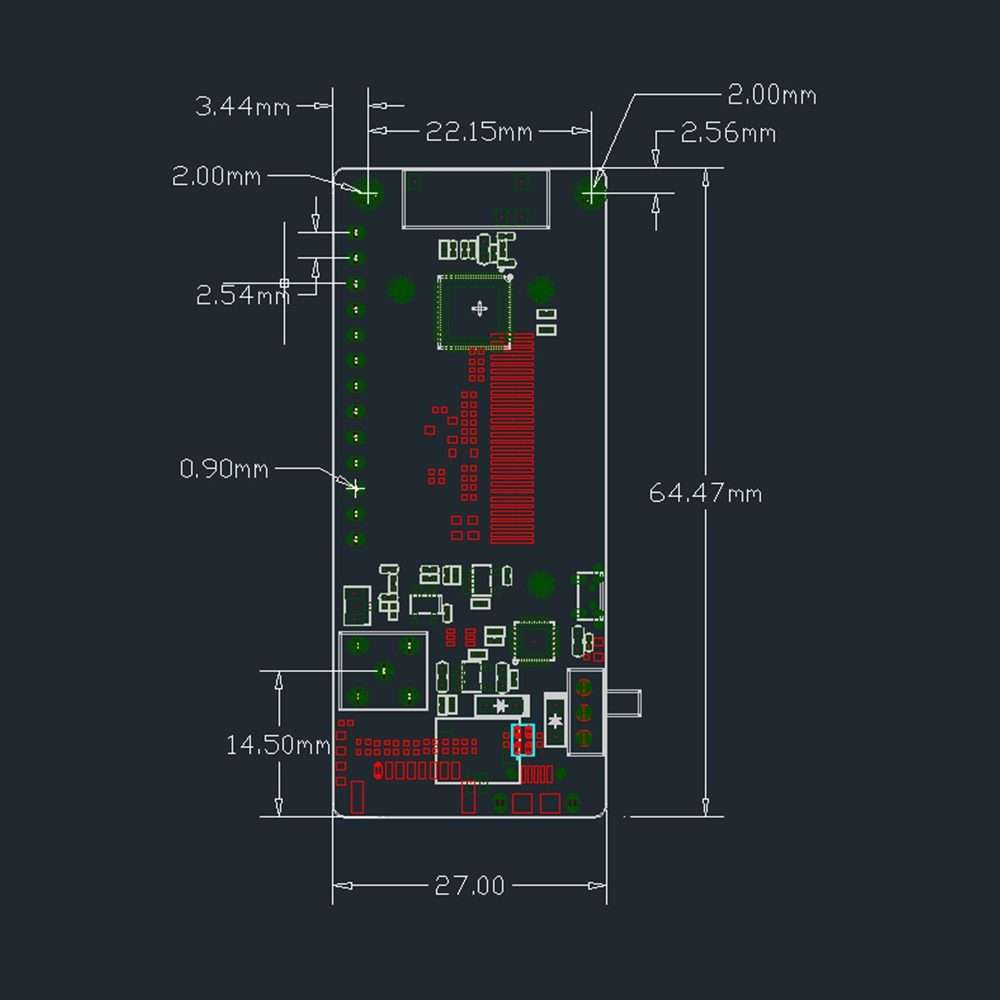 TTGO LORA32 V2.1 ESP32 0.96 inch OLED Bluetooth WiFi Wireless Module 433MHz SMA IP5306 Module with