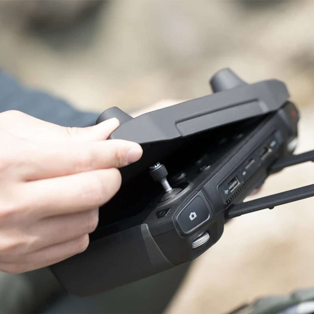 PGYTECH P-15D-007 Remote Controller with Screen Protector Cover Rocker Holder for DJI Mavic 2