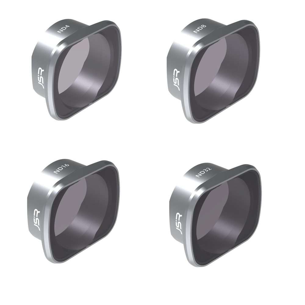 JSR KS 4 in 1 ND4+ND8+ND16+ND32 Lens Filter for DJI FPV, Aluminum Alloy Frame