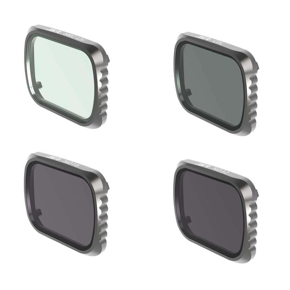 JSR KS 4 in 1 UV + CPL + ND16 + ND32 Lens Filter for DJI Air 2S, Aluminum Frame