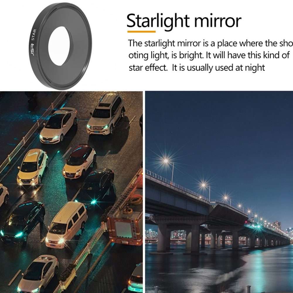 JSR Starlight Lens Filter For DJI Osmo Action 3
