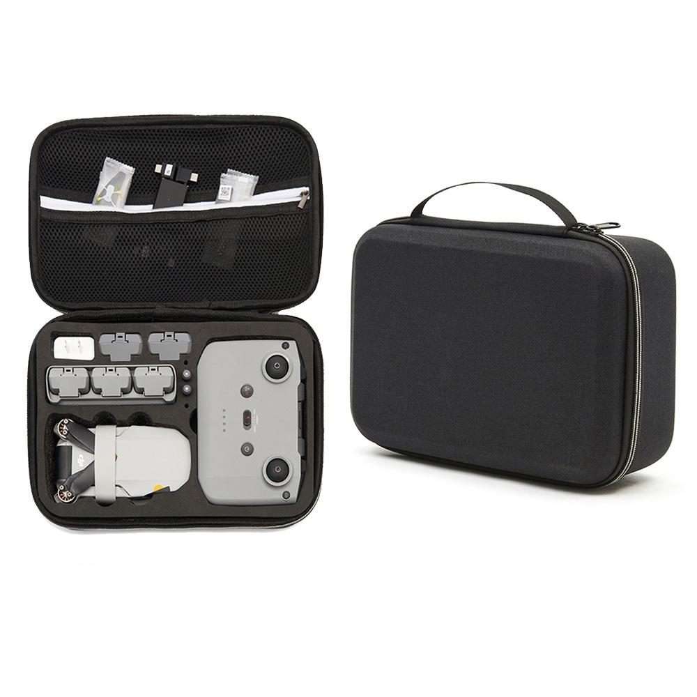 For DJI Mini 2 SE Shockproof Carrying Hard Case Storage Bag, Size: 21.5 x 29.5 x ... (Black Black)