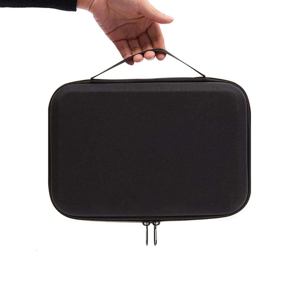 For DJI Mini 2 SE Shockproof Carrying Hard Case Storage Bag, Size: 21.5 x 29.5 x ... (Black Black)