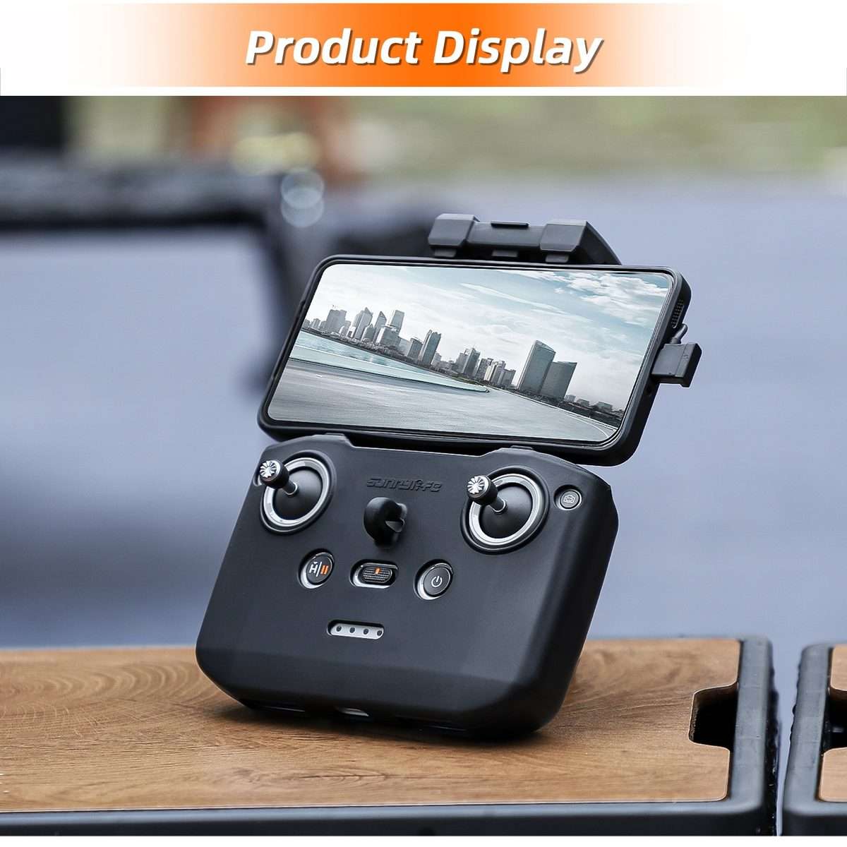For DJI Neo / Mini 4 Pro / RC-N3 / RC-N2 / RC-N1 Sunnylife Controller Protective Cover ... (Grey)