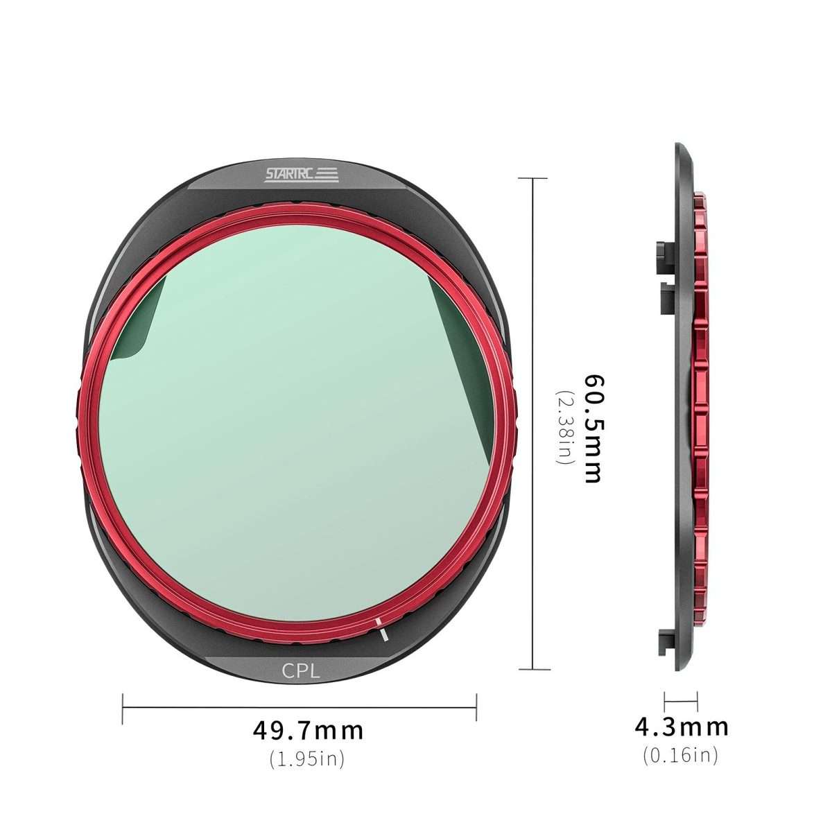 For DJI Mavic 4 Pro STARTRC CPL Lens Filter