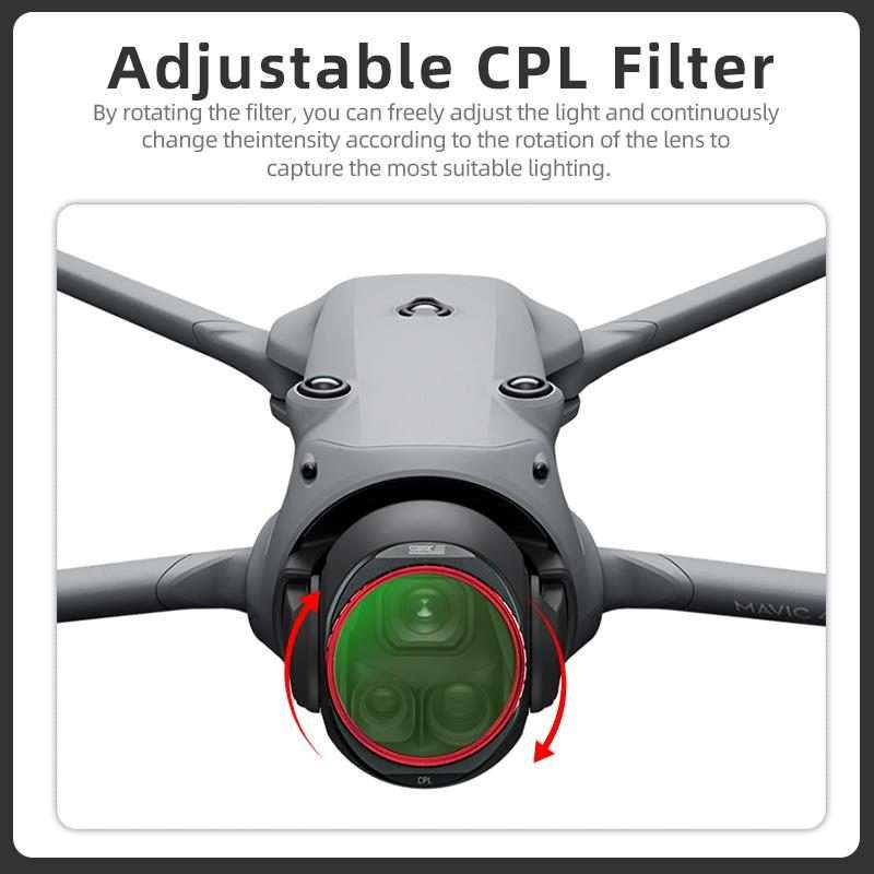 For DJI Mavic 4 Pro STARTRC CPL Lens Filter