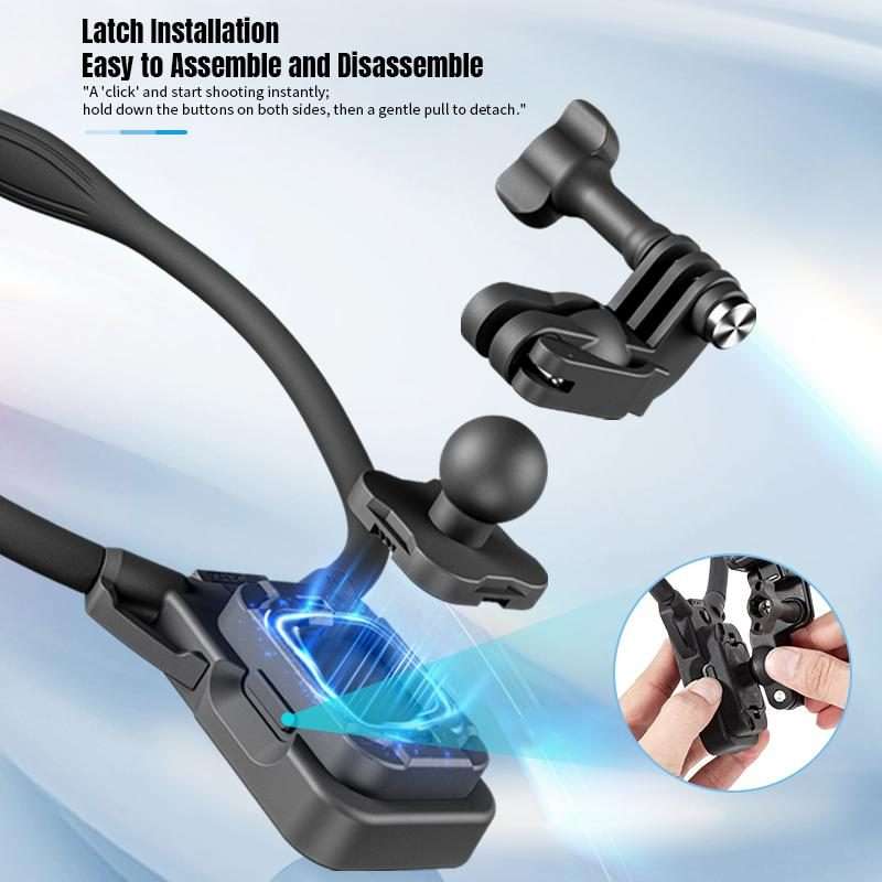 STARTRC Lazy Neck Bracket V3 POV View Mount (Black)