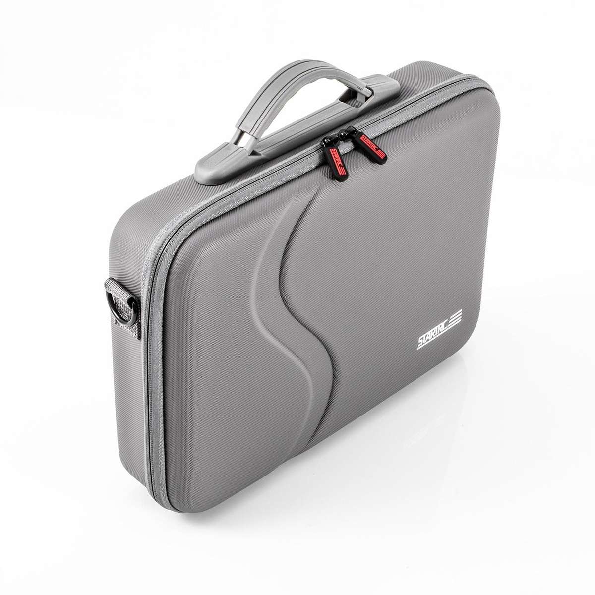 For DJI Osmo Action 5 Pro STARTRC Portable Handbag Shoulder PU Storage Bag (Dark Gray)