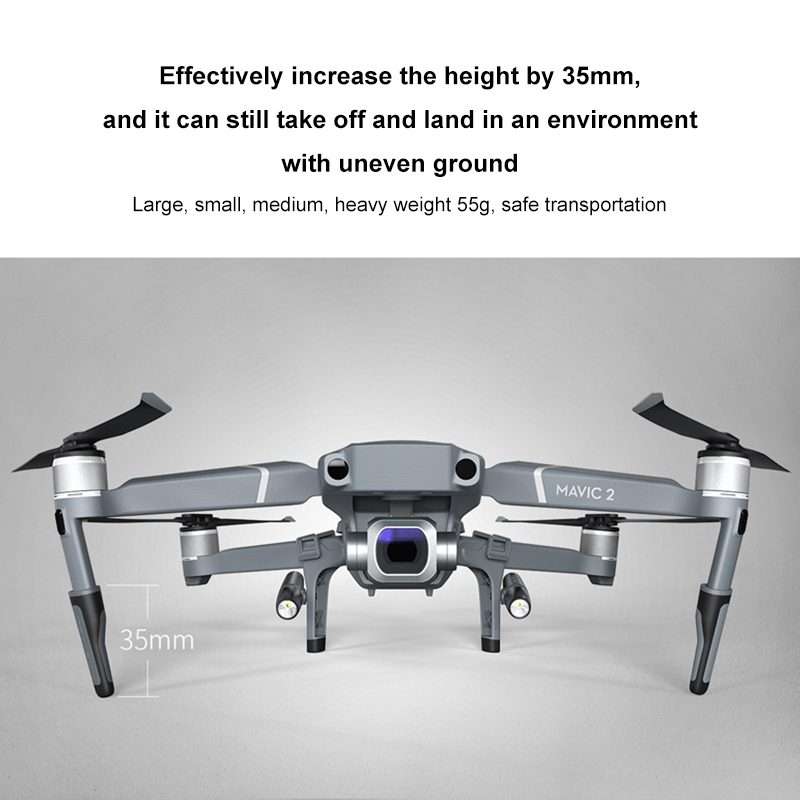 PGYTECH P-HA-030 LED Night Flight Light Shock Absorption Landing High Stand for DJI Mavic 2