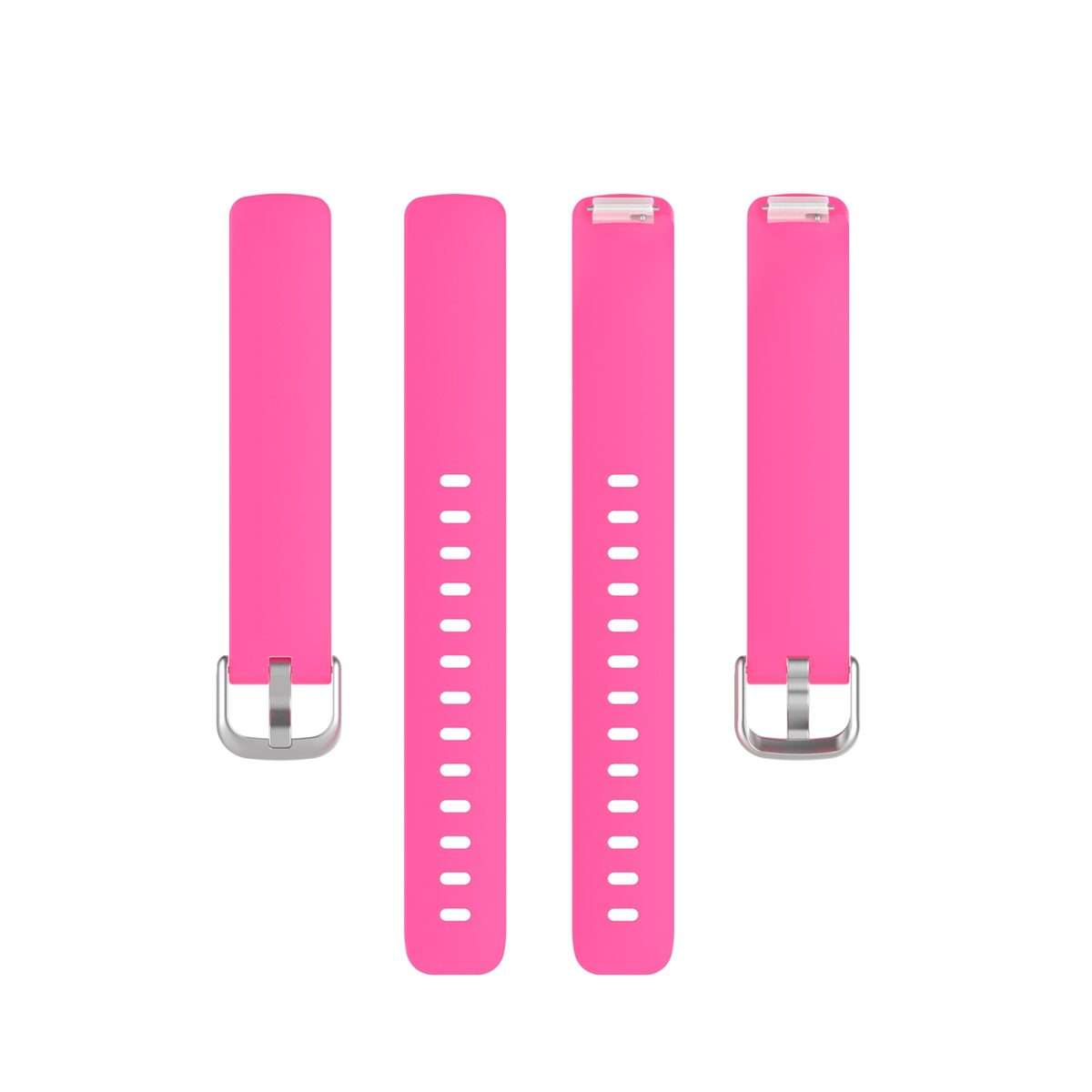 For Fitbit Inspire 2 TPE Watch Band, Size:S(Pink)