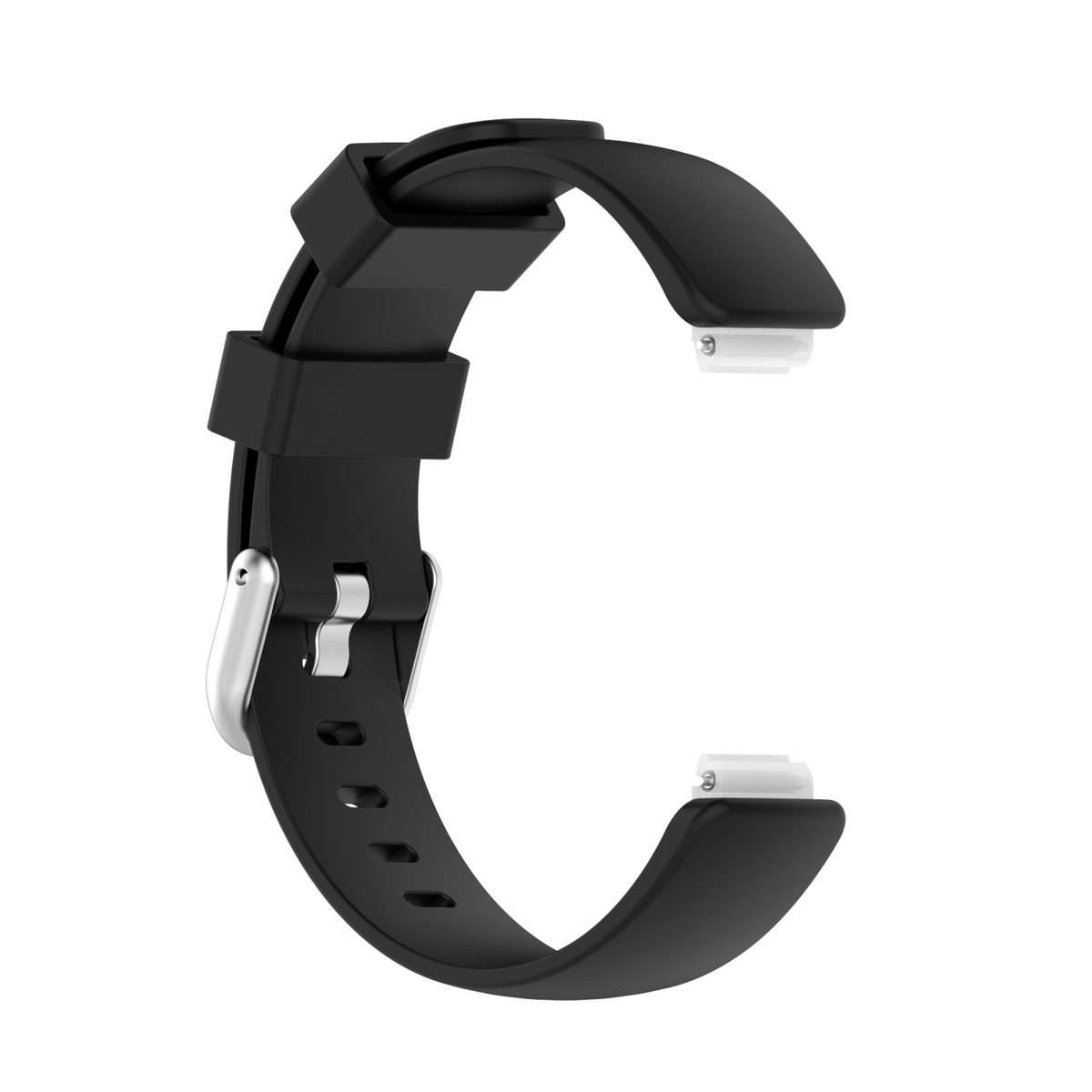 For Fitbit Inspire 2 TPE Watch Band, Size:S(Black)