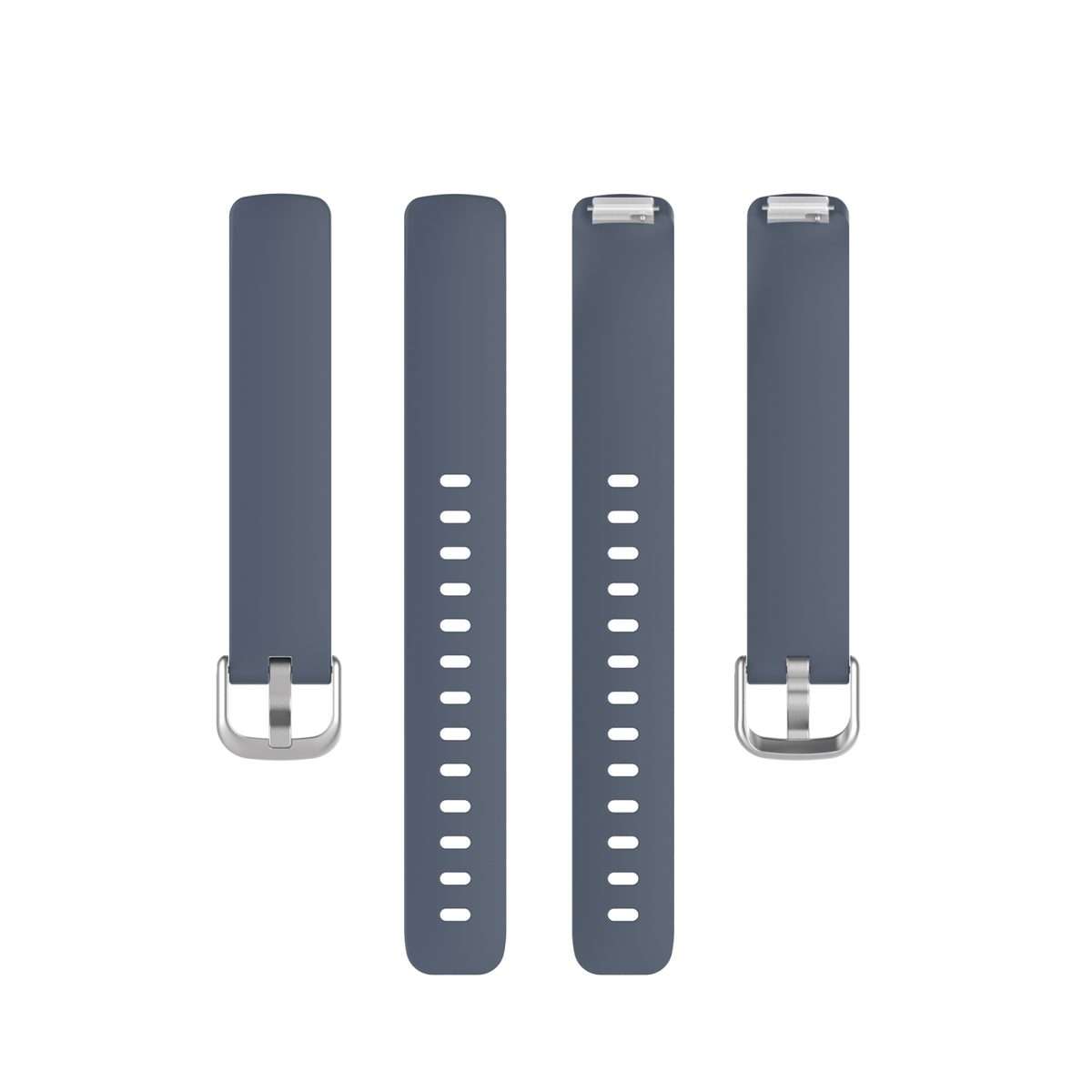 For Fitbit Inspire 2 TPE Watch Band, Size:S(Grey)