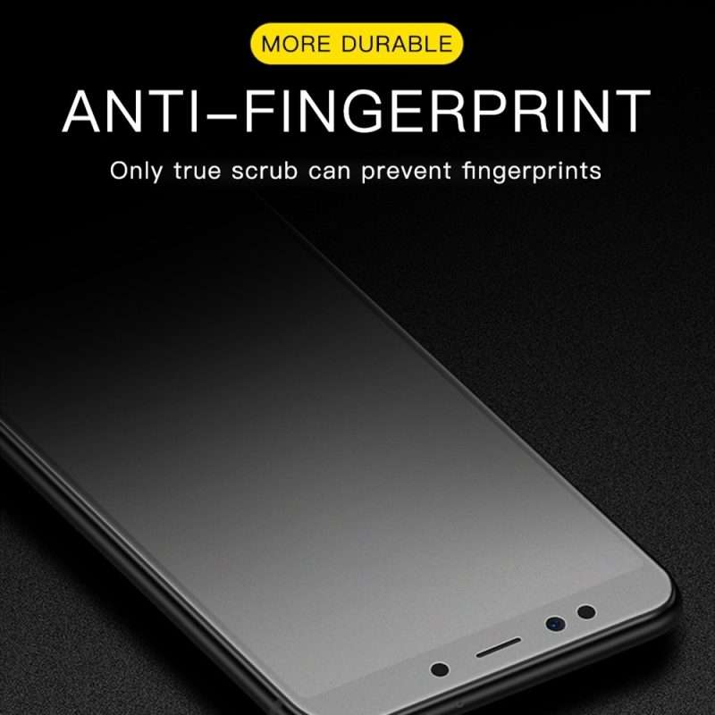 For iPhone 12 Pro Max AG Matte Frosted Full Cover Tempered Glass Film