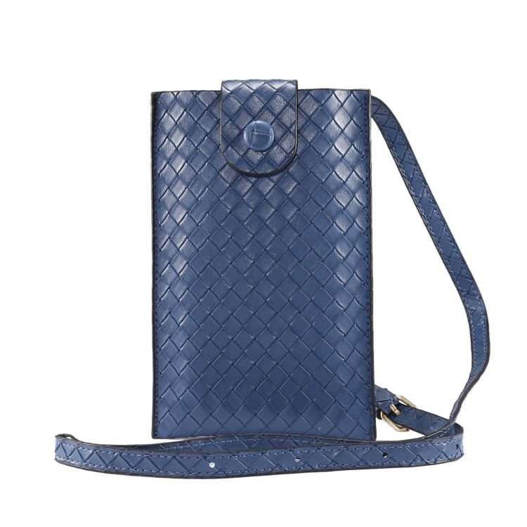 Braided Packing Simple High-end Mobile Phone Bag with Lanyard, Suitable for 6.7 inch ... (Baolan)
