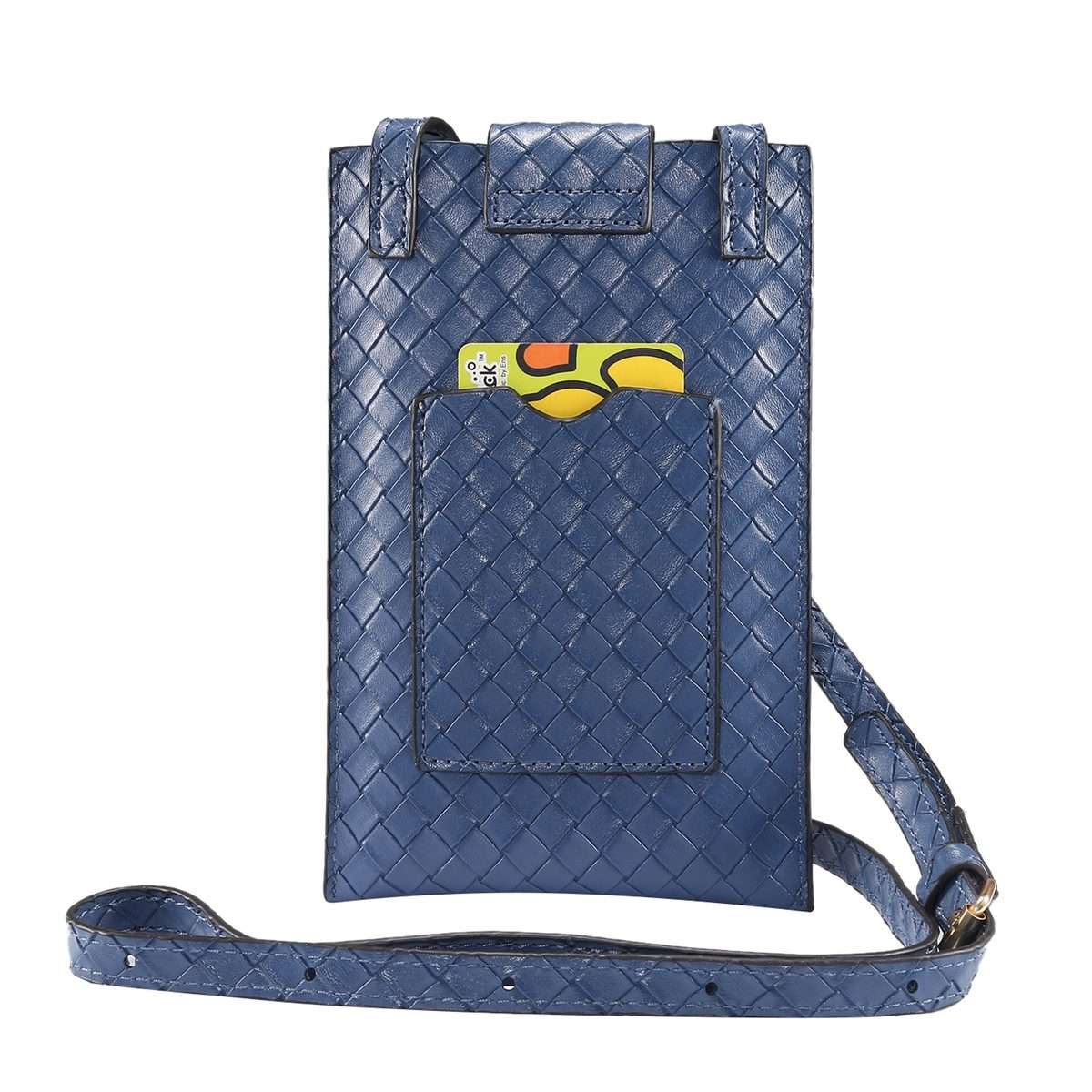 Braided Packing Simple High-end Mobile Phone Bag with Lanyard, Suitable for 6.7 inch ... (Baolan)