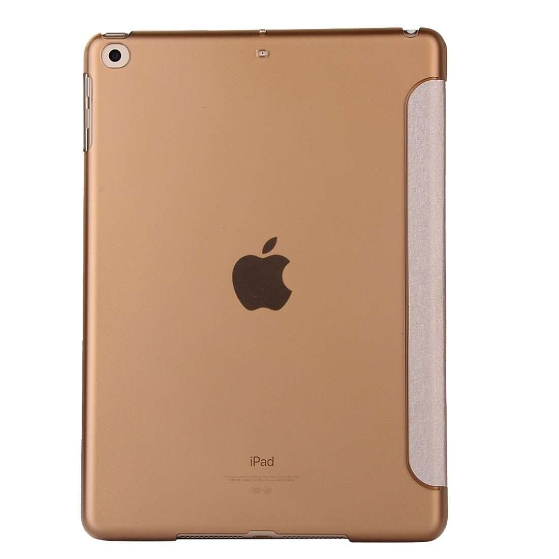 For iPad 10.2 2021 / 2020 / 2019 Silk Texture Horizontal Flip Magnetic PU Leather ... (Rose Gold)