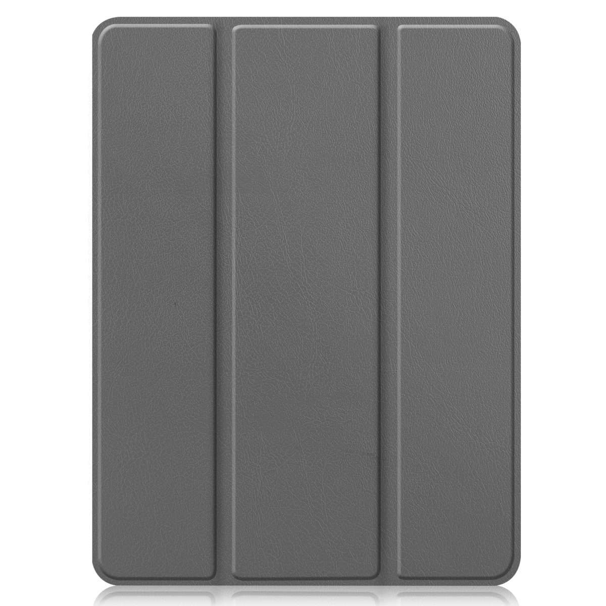 For iPad Pro 12.9 2022 / 2021 Horizontal Flip Honeycomb TPU + PU Leather Tablet Case wi ... (Grey)