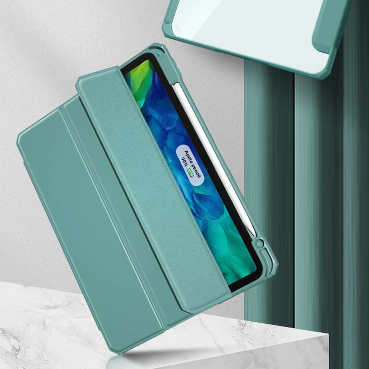 For iPad Pro 11 2022 / 2021 / 2020 Mutural Pinyue Series PC + TPU Horizontal Flip Leath ... (Blue)