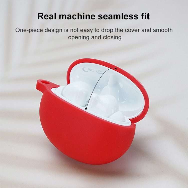 For Huawei FreeBuds 4i Silicone Wireless Bluetooth Earphone Protective Case Storage Box(Grey)
