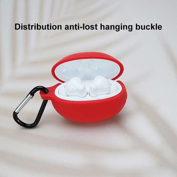For Huawei FreeBuds 4i Silicone Wireless Bluetooth Earphone Protective Case Storage Box(Grey)