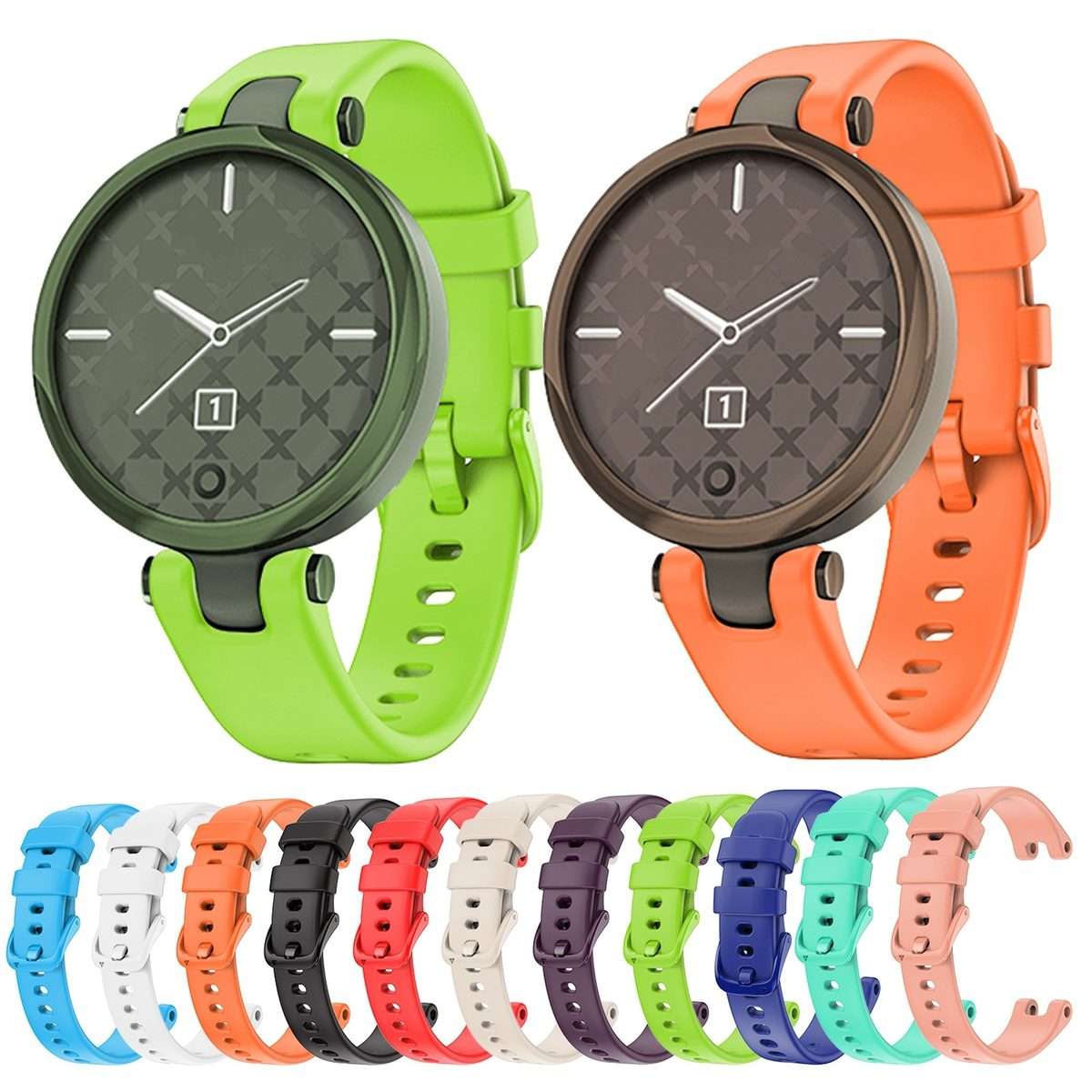 For Garmin Lily Silicone Watch Band(Sky Blue)