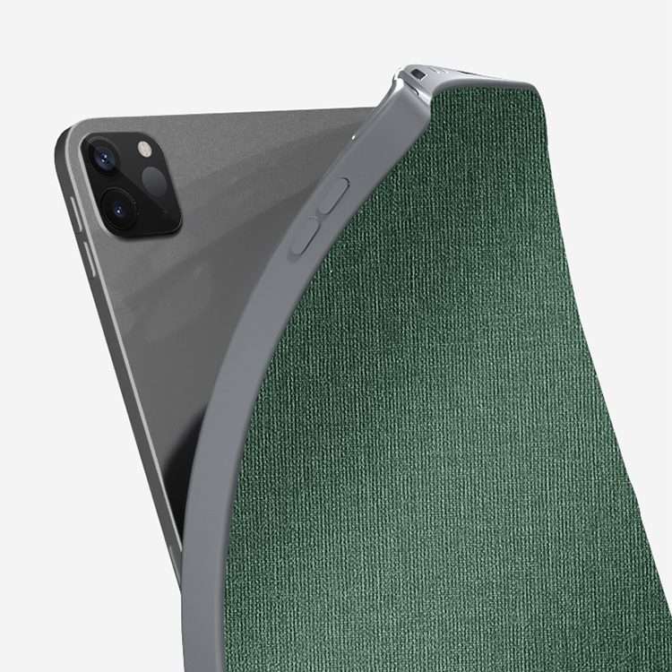 For iPad Pro 11 2022 / 2021 / 2020 Mutural Multi-fold Smart Leather Tablet Case (Blue)