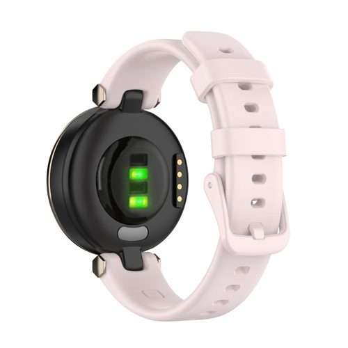 For Garmin Lily Silicone Watch Band with Dismantling Tools(Pink)