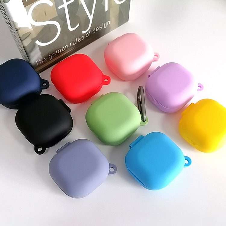 For Samsung Galaxy Buds Live / Pro Bluetooth Earphone Silicone Protective Case ... (Midnight Blue)