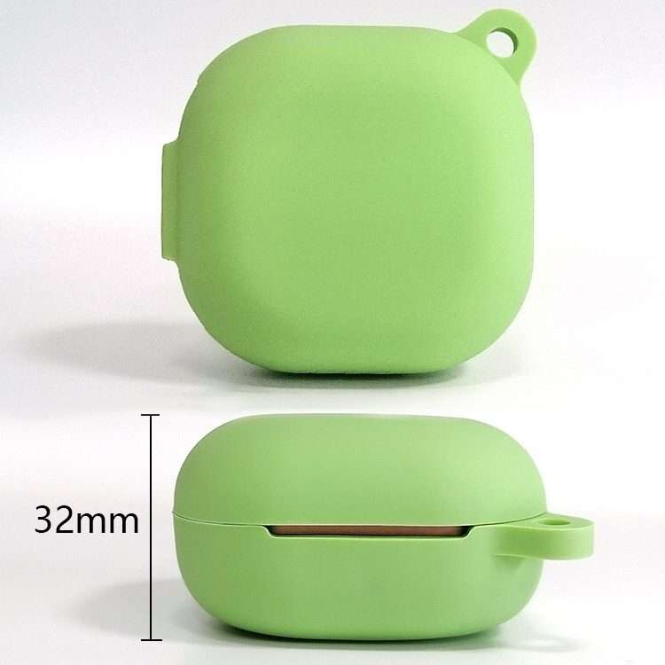 For Samsung Galaxy Buds Live / Pro Bluetooth Earphone Silicone Protective Case with Hook(Wine Red)