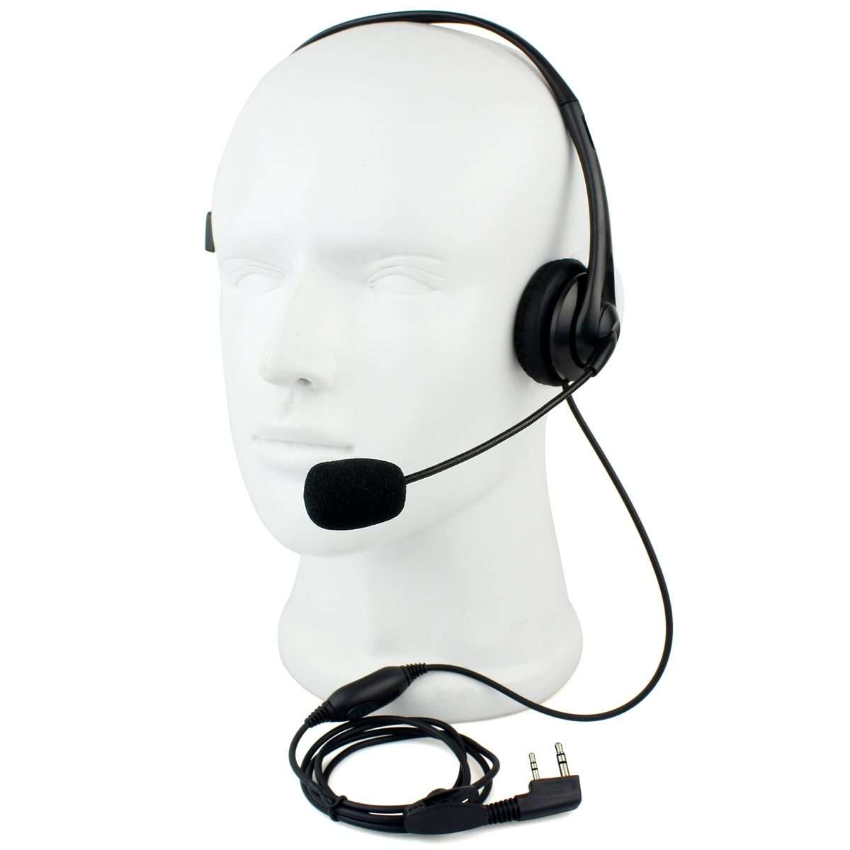 RETEVIS TK 2 Pin PTT Headphone Microphone for H-777 / RT-5R / RT-5RV / RT-B6