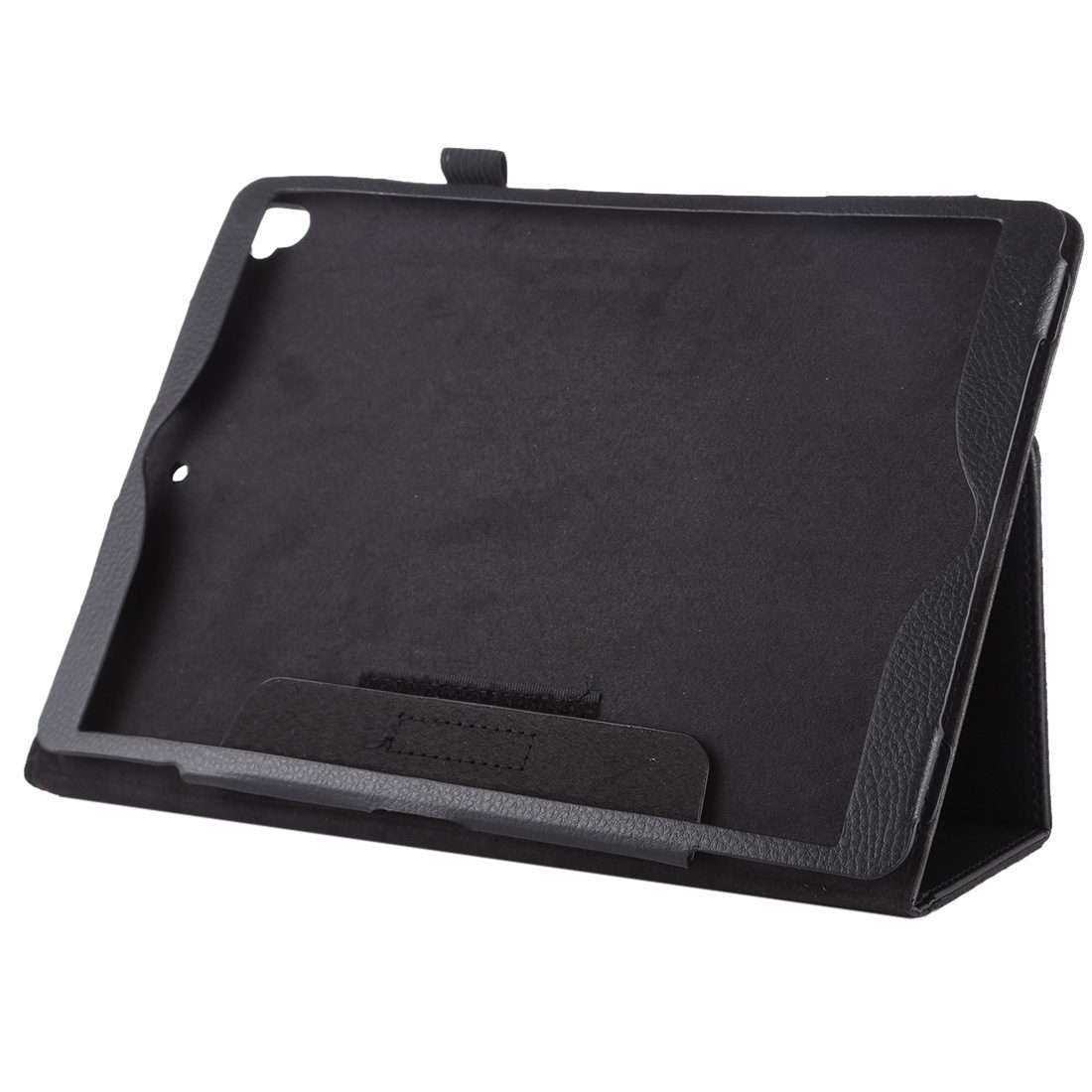 Litchi Texture Horizontal Flip Leather Case with Holder For iPad 10.5 / iPad 10.2 2021 ... (Black)