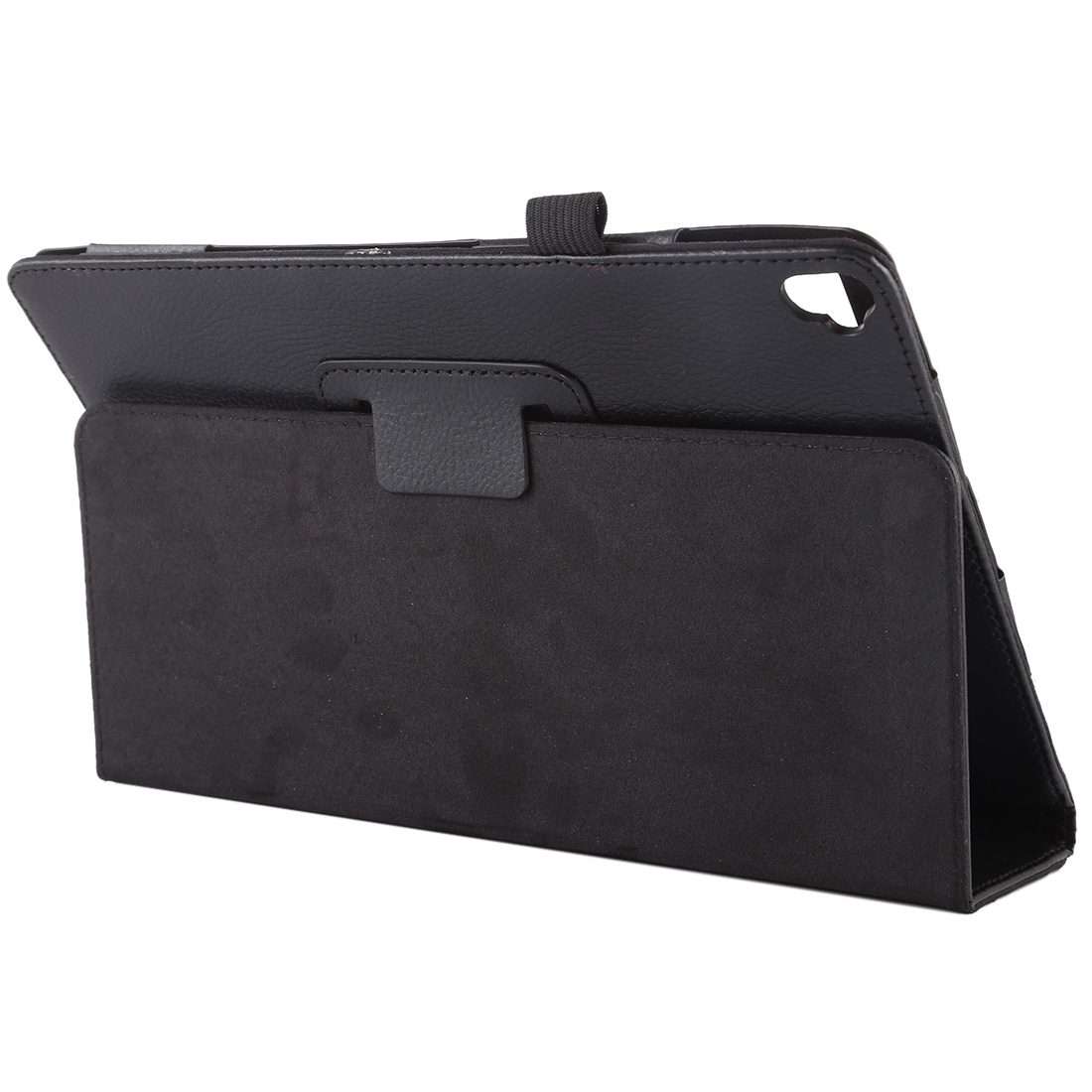 Litchi Texture Horizontal Flip Leather Case with Holder For iPad 10.5 / iPad 10.2 2021 ... (Black)