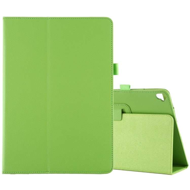Litchi Texture Horizontal Flip Leather Case with Holder For iPad 10.5 / iPad 10.2 2021 ... (Green)