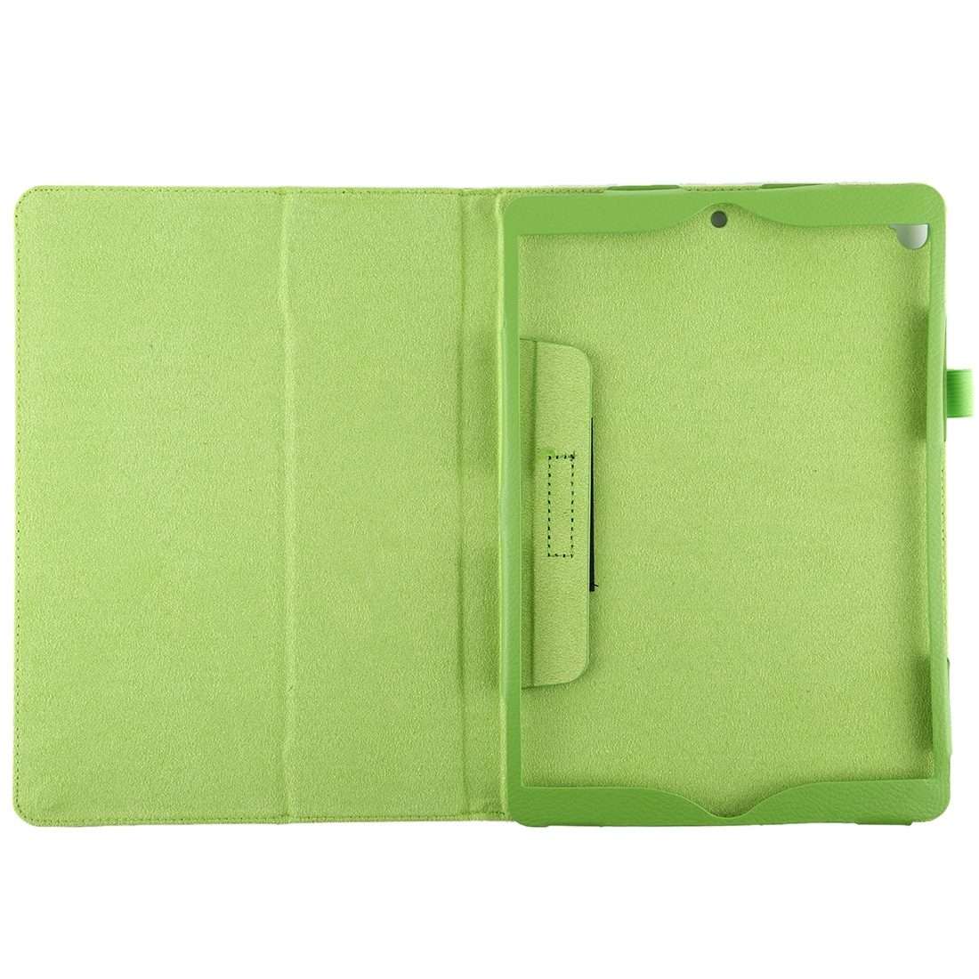 Litchi Texture Horizontal Flip Leather Case with Holder For iPad 10.5 / iPad 10.2 2021 ... (Green)