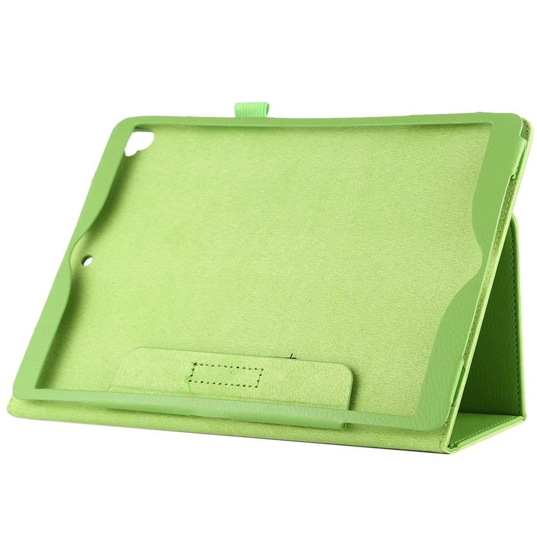 Litchi Texture Horizontal Flip Leather Case with Holder For iPad 10.5 / iPad 10.2 2021 ... (Green)