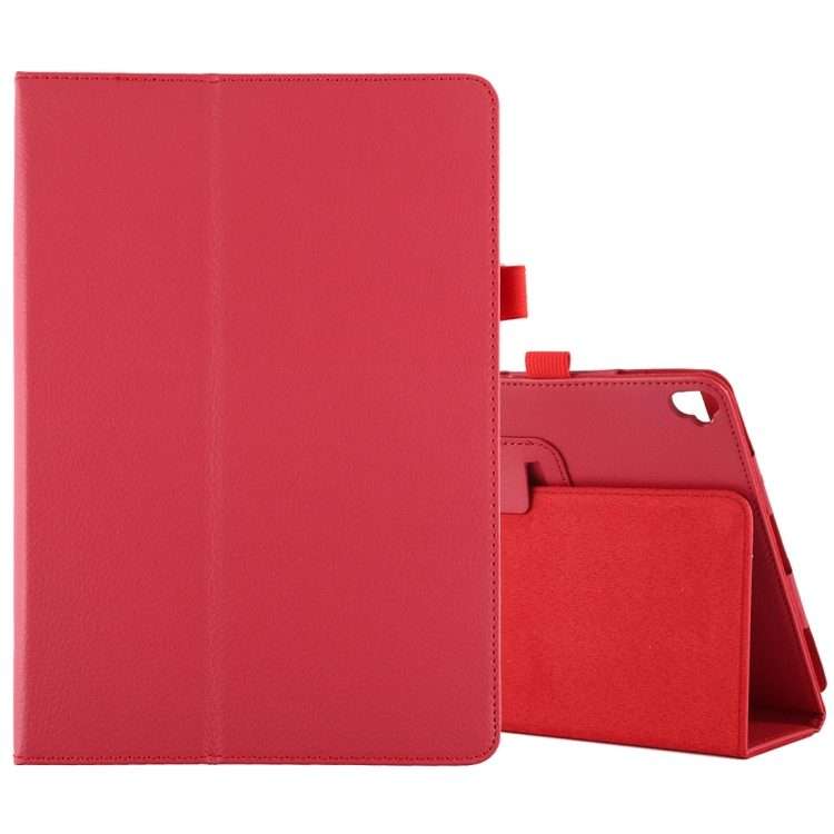 Litchi Texture Horizontal Flip Leather Case with Holder For iPad 10.5 / iPad 10.2 2021 ... (Red)