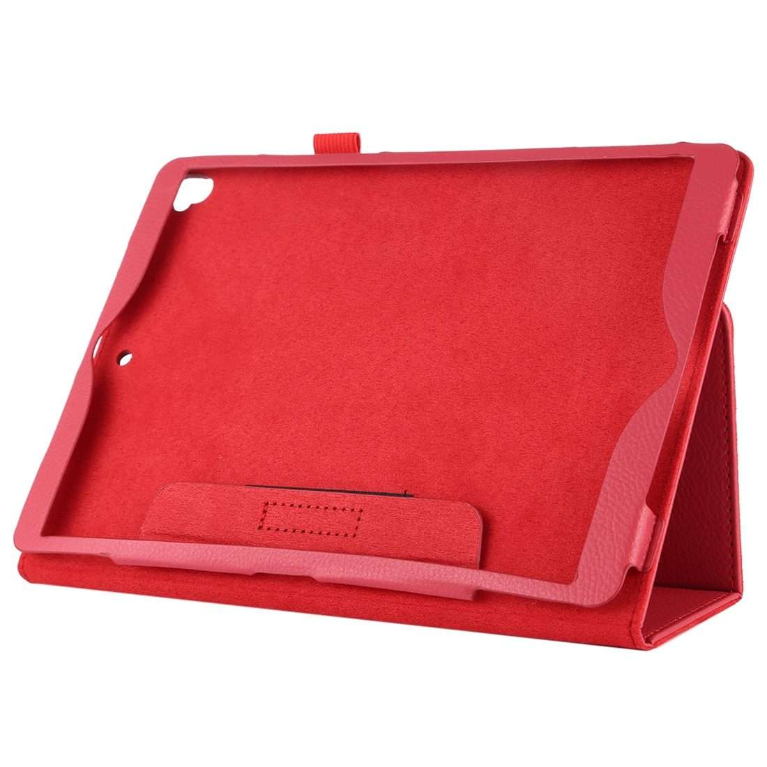 Litchi Texture Horizontal Flip Leather Case with Holder For iPad 10.5 / iPad 10.2 2021 ... (Red)