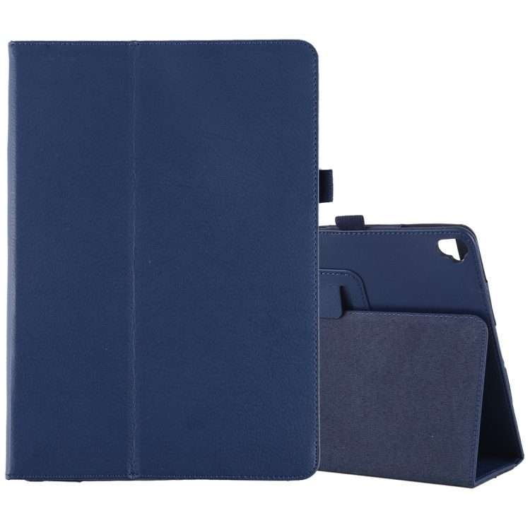 Litchi Texture Horizontal Flip Leather Case with Holder For iPad 10.5 / iPad 10.2 2021 ... (Blue)