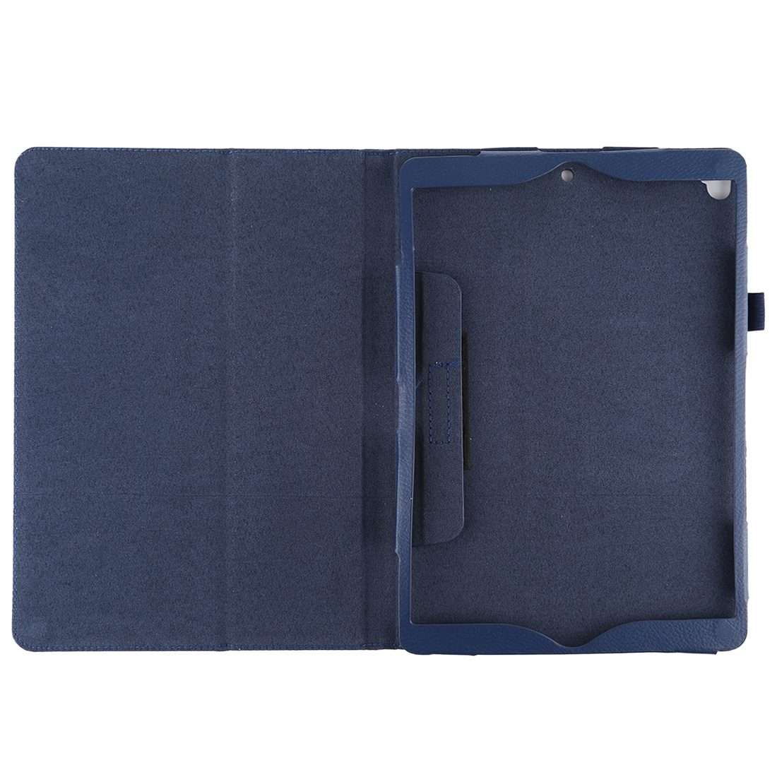 Litchi Texture Horizontal Flip Leather Case with Holder For iPad 10.5 / iPad 10.2 2021 ... (Blue)