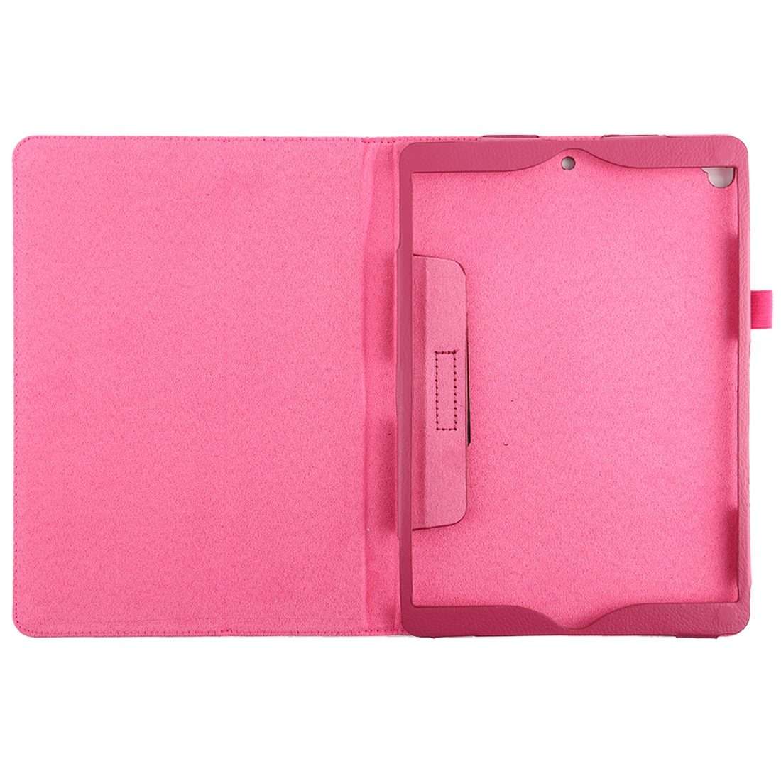 Litchi Texture Horizontal Flip Leather Case with Holder For iPad 10.5 / iPad 10.2 2 ... (Rose Red)