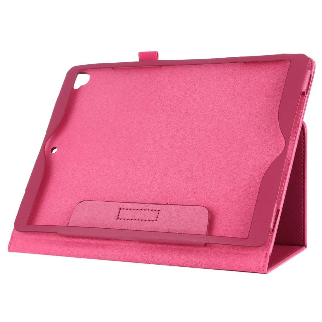 Litchi Texture Horizontal Flip Leather Case with Holder For iPad 10.5 / iPad 10.2 2 ... (Rose Red)
