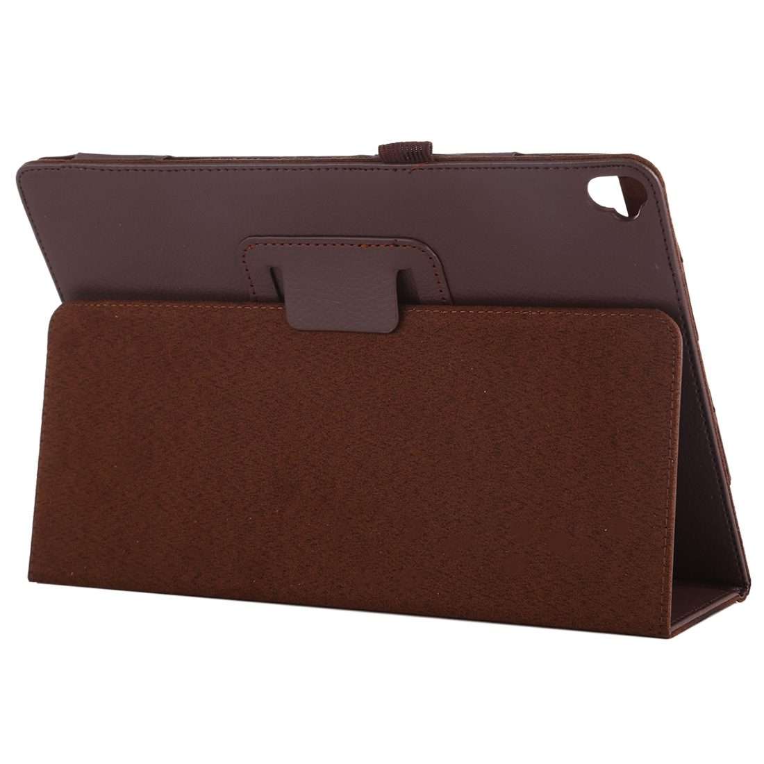 Litchi Texture Horizontal Flip Leather Case with Holder For iPad 10.5 / iPad 10.2 2021 ... (Brown)