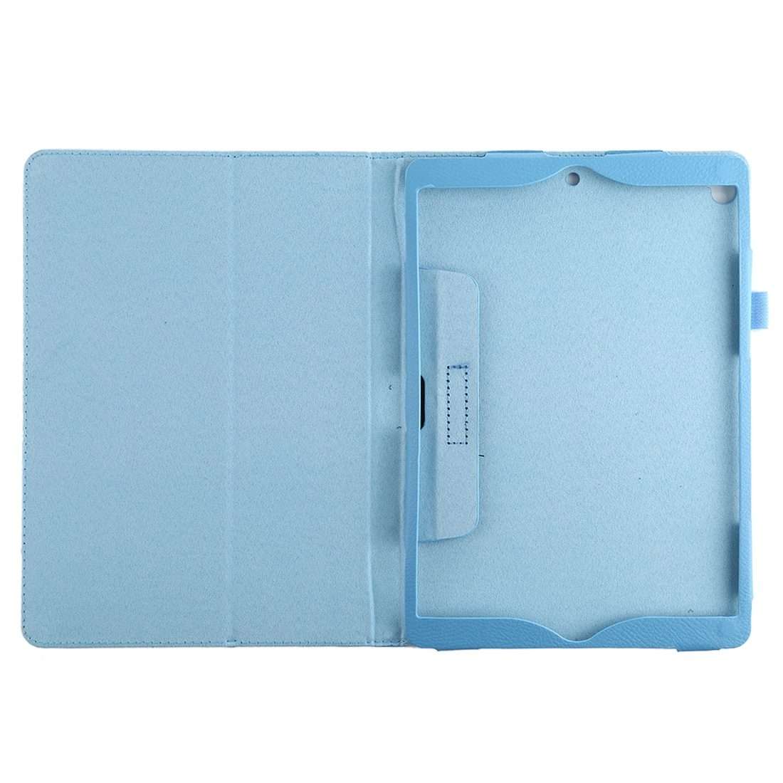 Litchi Texture Horizontal Flip Leather Case with Holder For iPad 10.5 / iPad 10.2 2 ... (Blue Sky)