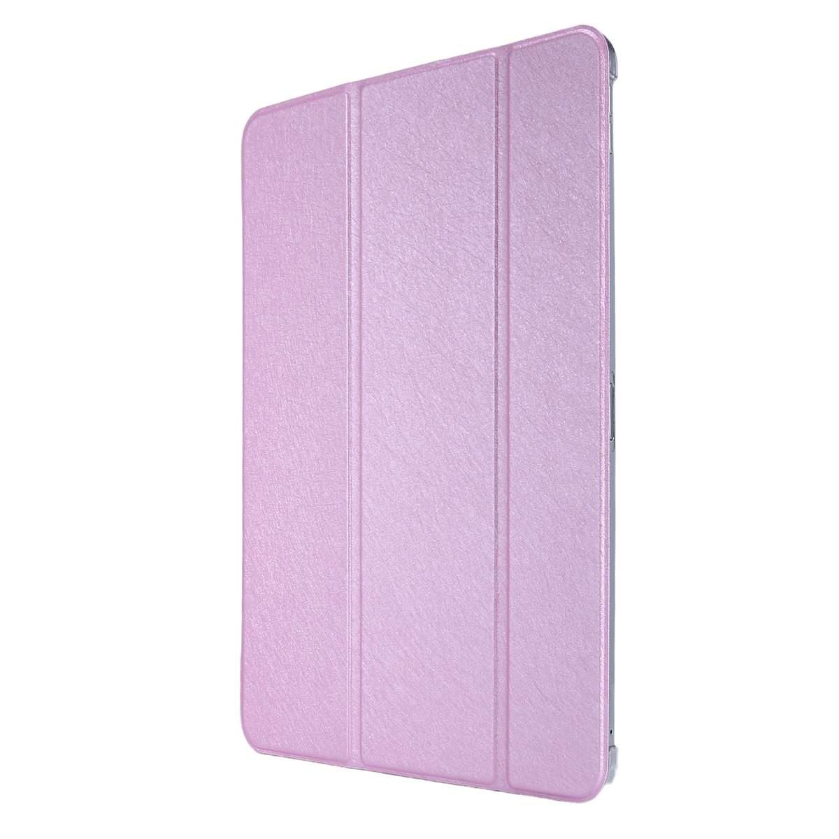 For iPad Air 13 2025 / 2024 / iPad Pro 12.9 2022 / 2021 Silk Texture Three-fold Horizon ... (Pink)