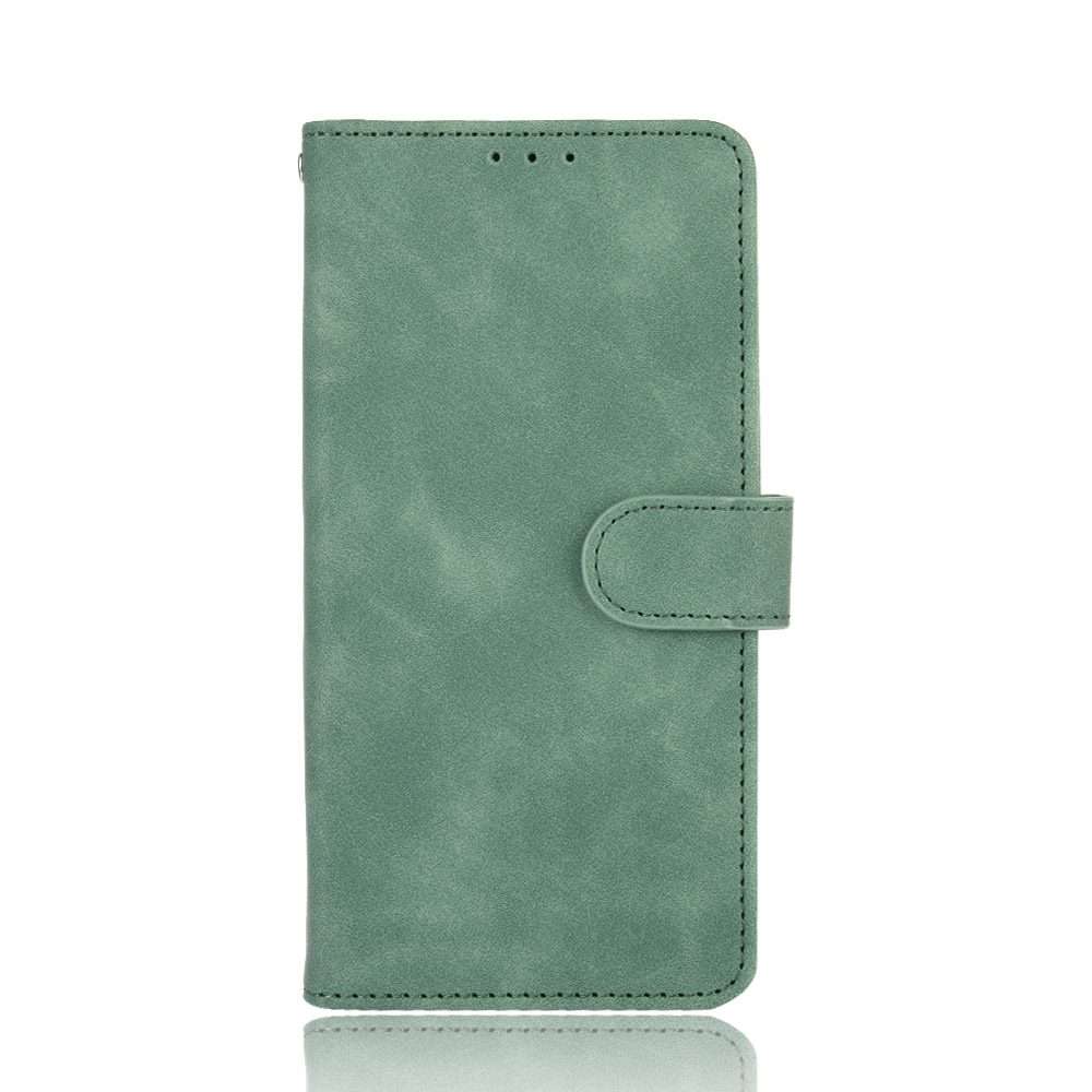 For TCL 20 Pro 5G Solid Color Skin Feel Magnetic Buckle Horizontal Flip Calf Texture P ... (Green)
