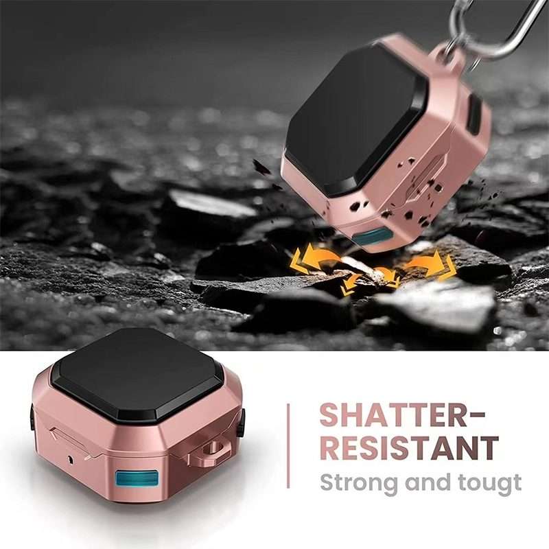 Wireless Earphones Thunder Battlegear Anti-fall Protective Case with Hook Up For S ... (Navy Blue)