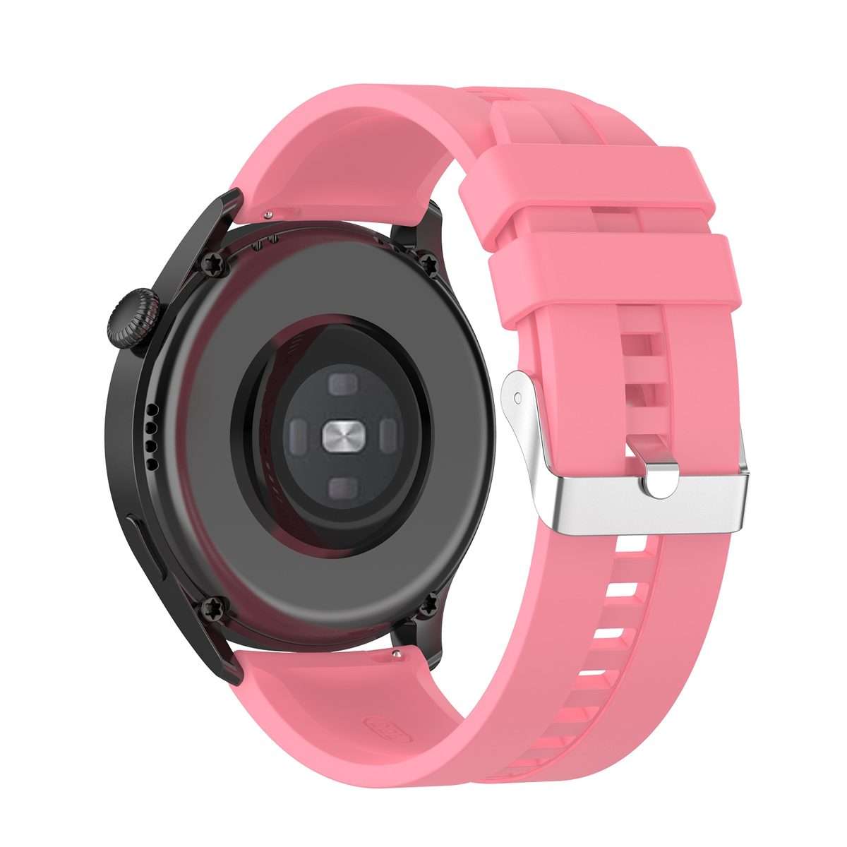 For Huawei Watch 3 / 3 Pro Silicone Watch Band(Pink)