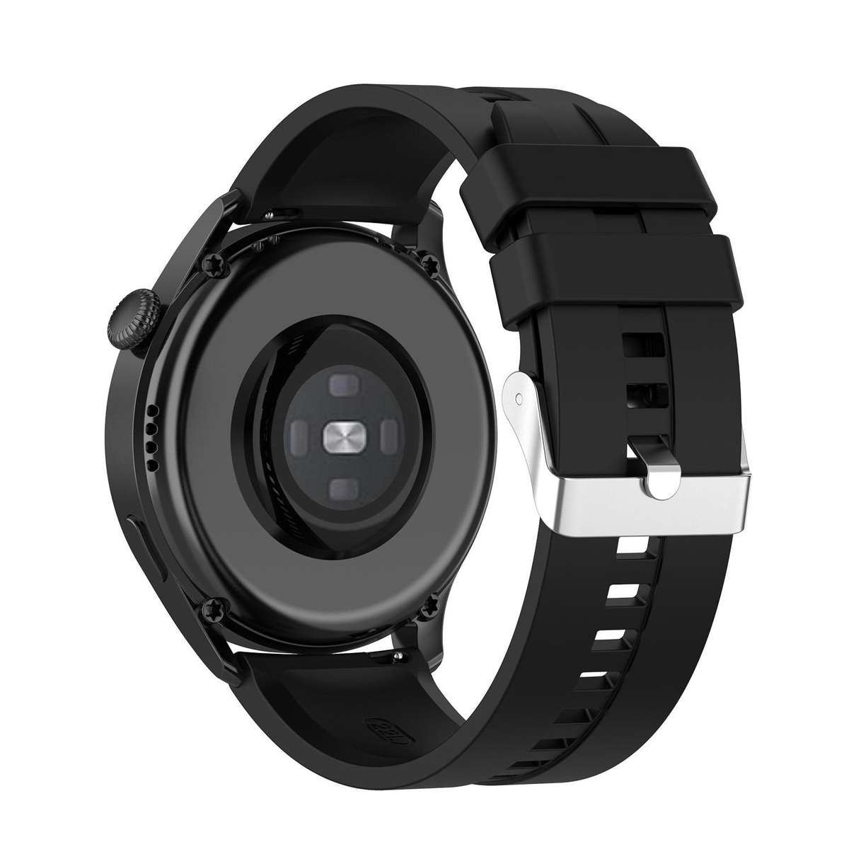 For Huawei Watch 3 / 3 Pro Silicone Watch Band(Black)