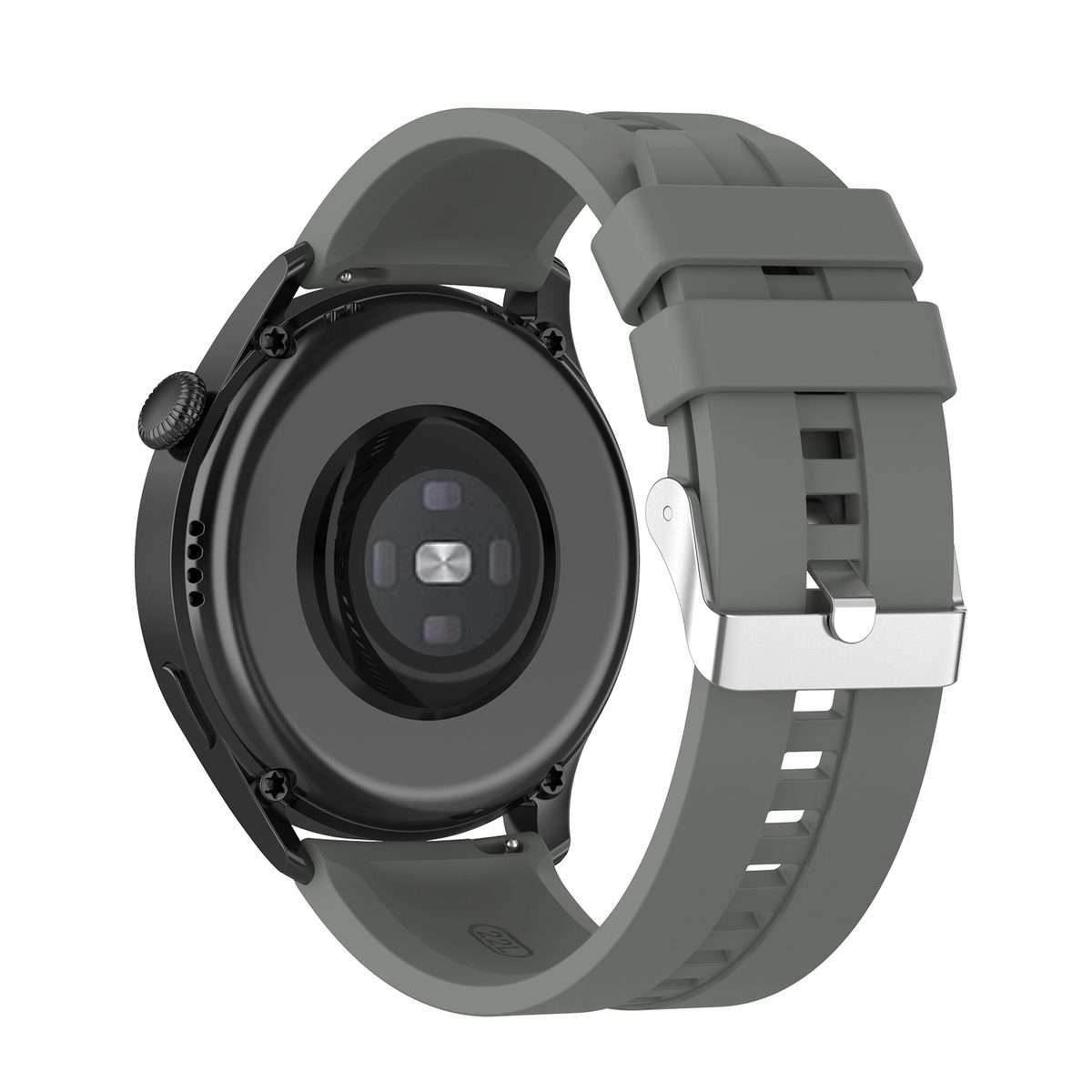 For Huawei Watch 3 / 3 Pro Silicone Watch Band(Grey)