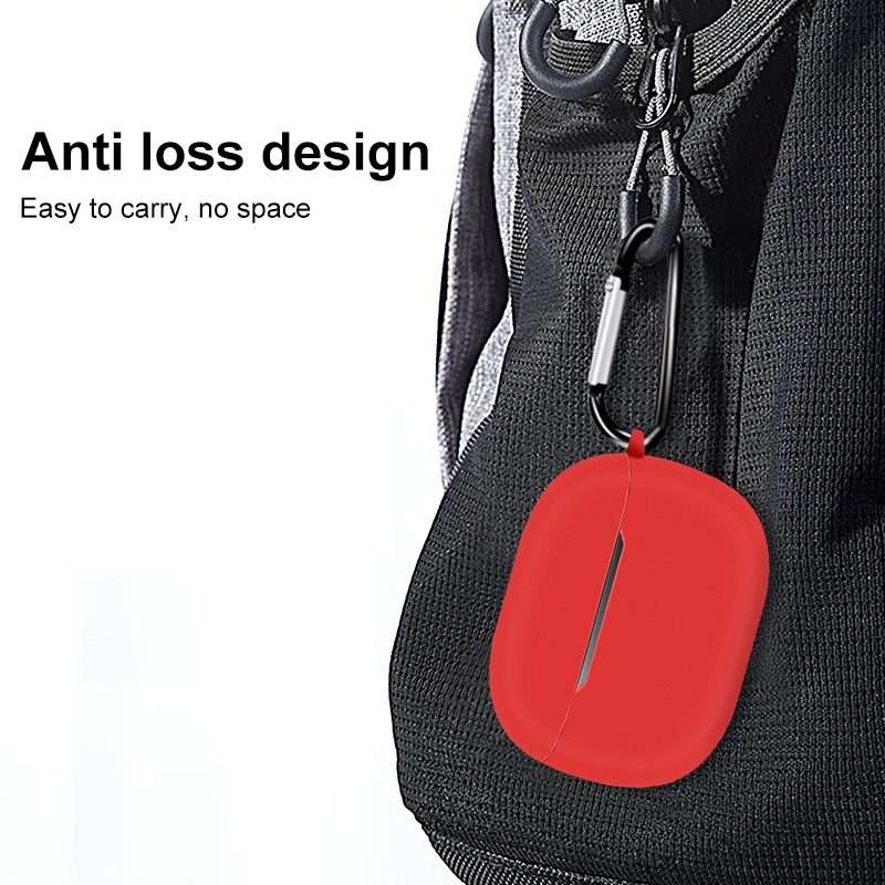 For Xiaomi FlipBuds Pro Full Coverage Liquid Silicone Protective Case(White)